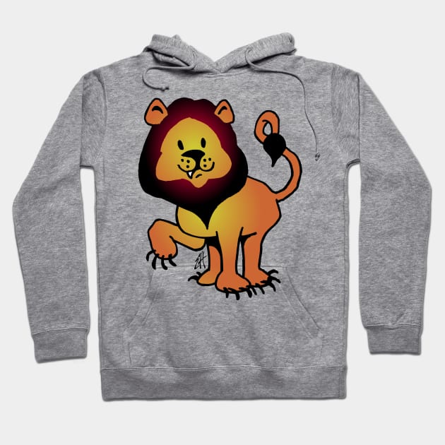 Lion Hoodie by Cardvibes